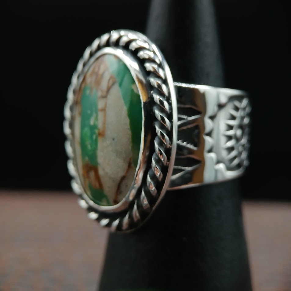 The Zia — Royston Turquoise Sterling Silver Ring