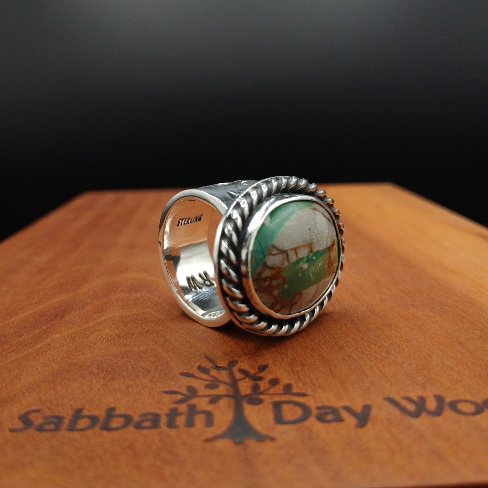 The Zia — Royston Turquoise Sterling Silver Ring