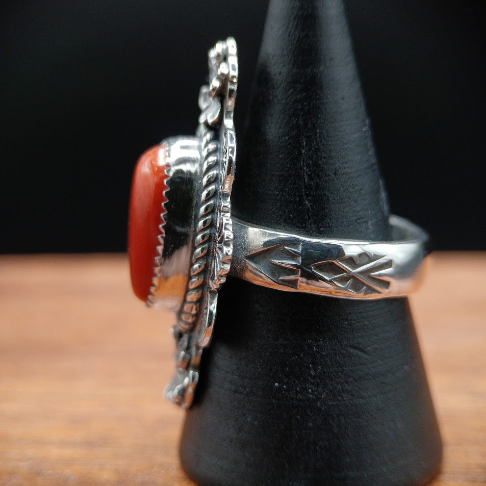 The Ox Cousteau — alternate 3/4 angle, black cone